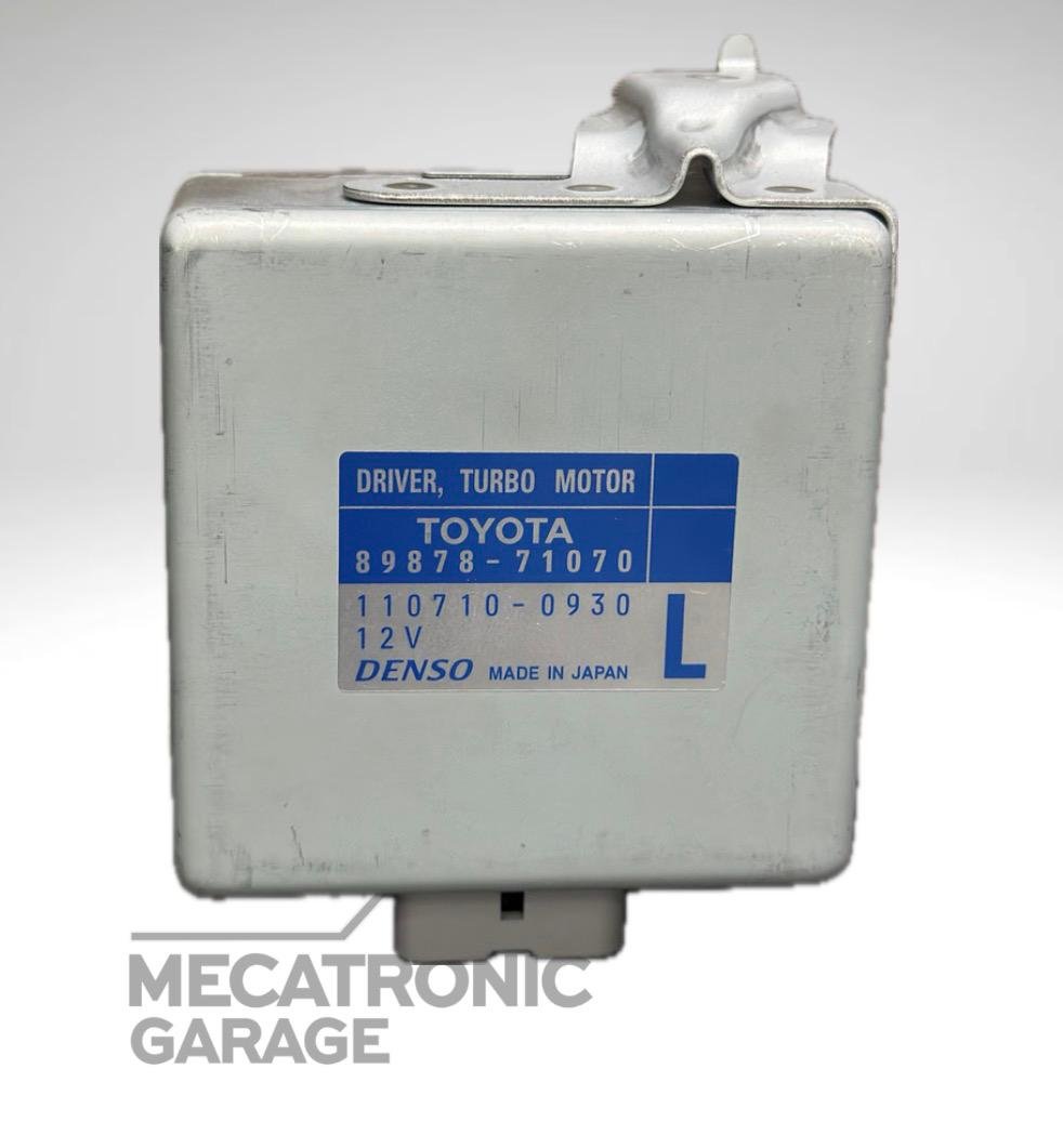 Etiqueta Toyota DRIVER TURBO MOTOR 89878-71070 - Denso 110710-0930 12V