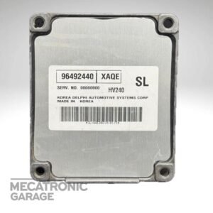 ECU Chevrolet Aveo 1.5 - etiqueta 96492440 XAQE SL HV240 Korea Delphi