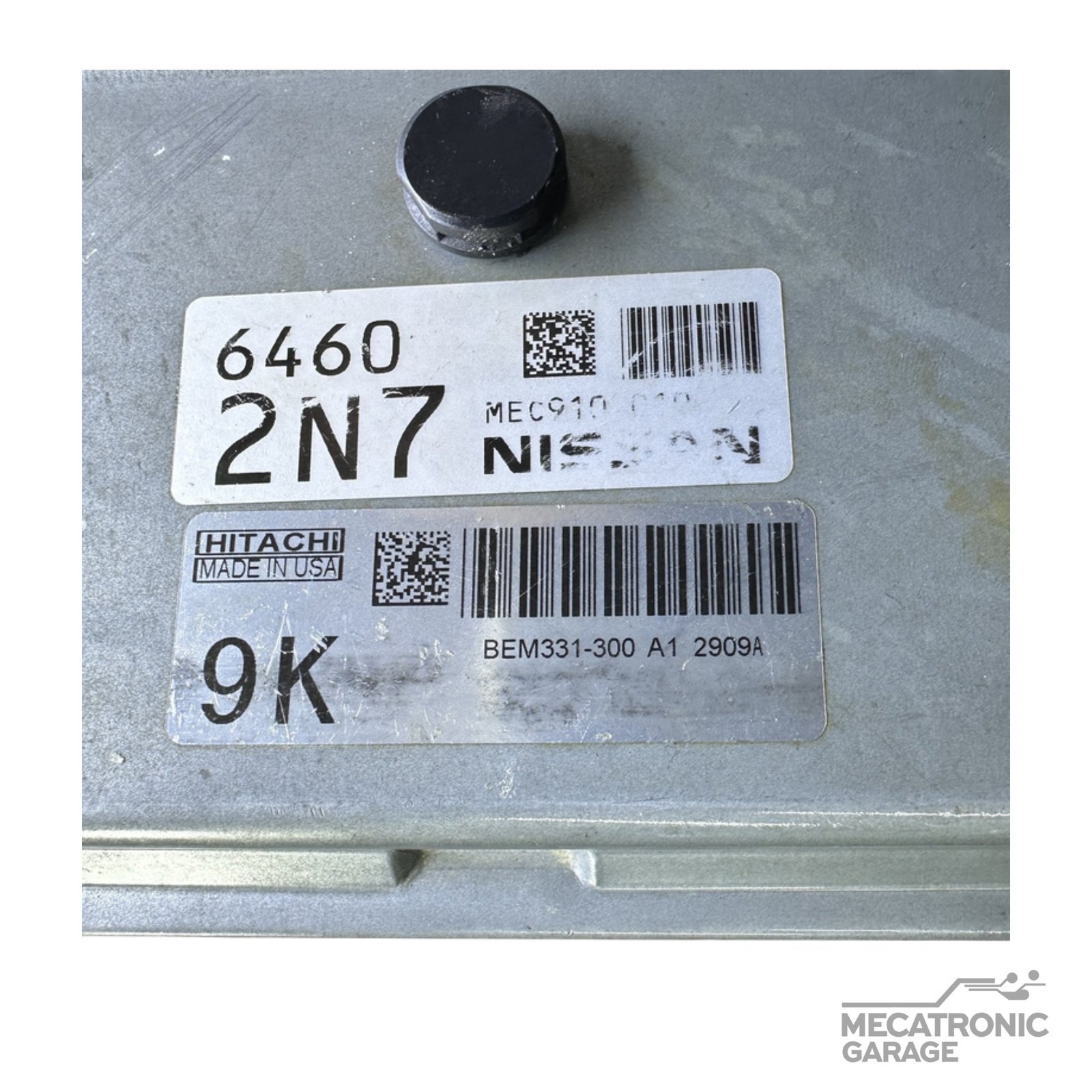 ECU Nissan March BEM331-300 A1 - etiqueta 6460 2N7 9K