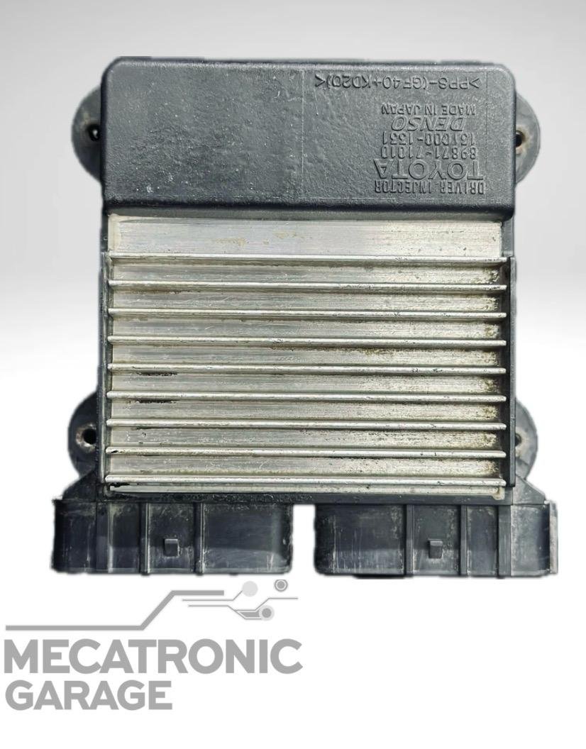 Driver de inyectores Toyota 89871-71010 Denso 131000-1331 - vista general con marcación
