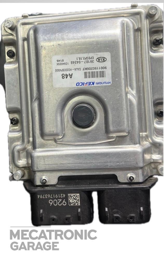 ECU Kia Picanto III JA - etiqueta 39107-04248 Hyundai Kefico CPEGP2.10.1 A48