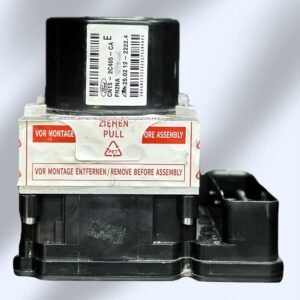 Módulo ABS con ESC Ford EcoSport 2013-2017 referencia CN15-2C405-CA nuevo, vista general con la etiqueta Ford