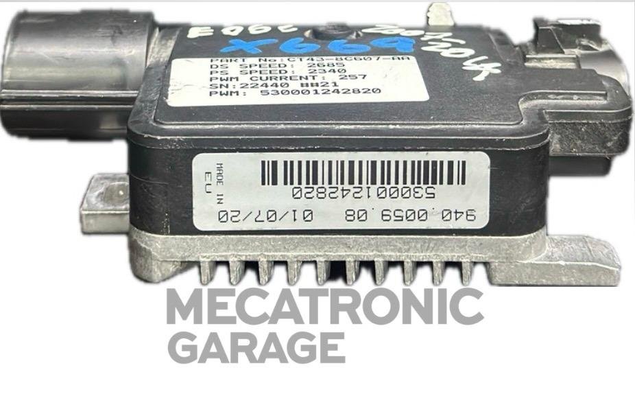 Etiquetas del módulo CT43-8C607-AA - SN 22440 BB21, PWM 530001242820, Made in EU